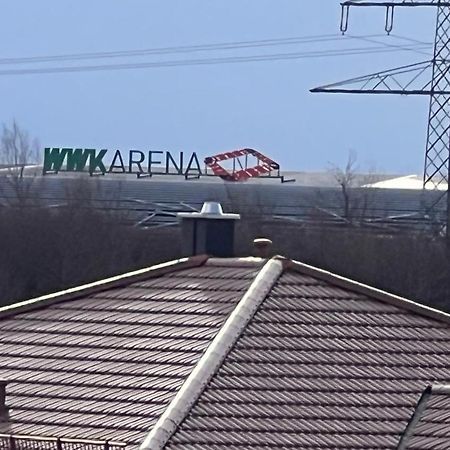 Grosse Ferienwohnung In Augsburg Mit Balkon Luaran gambar
